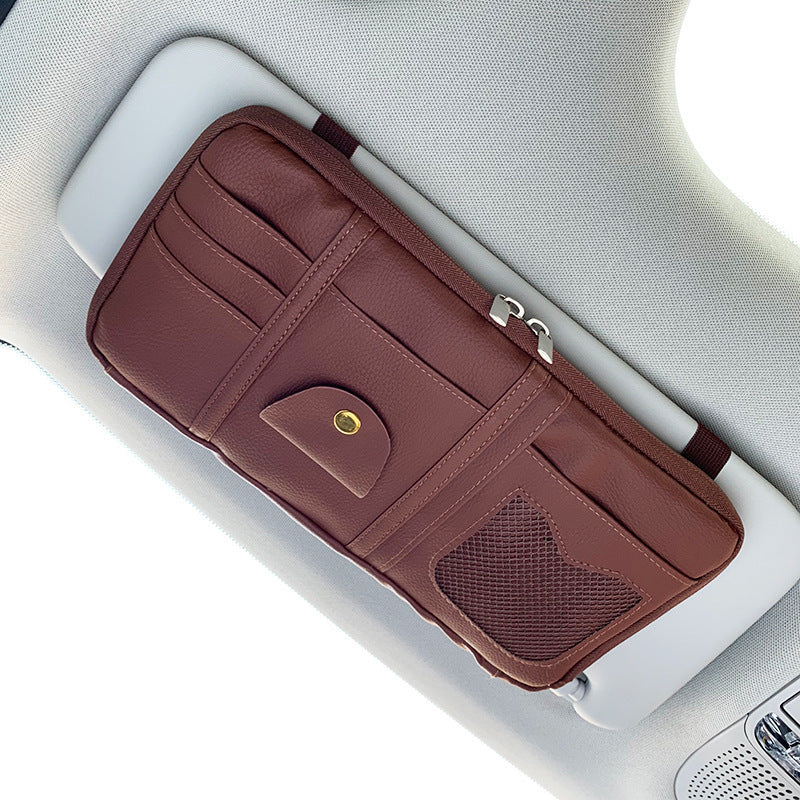 Car Sun Visor Organizer Storage