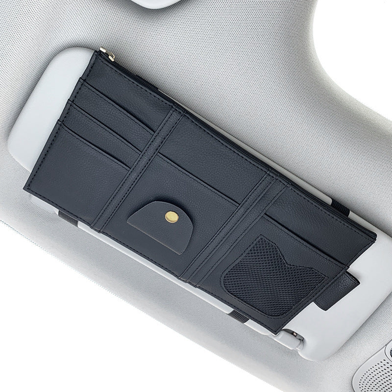 Car Sun Visor Organizer Storage