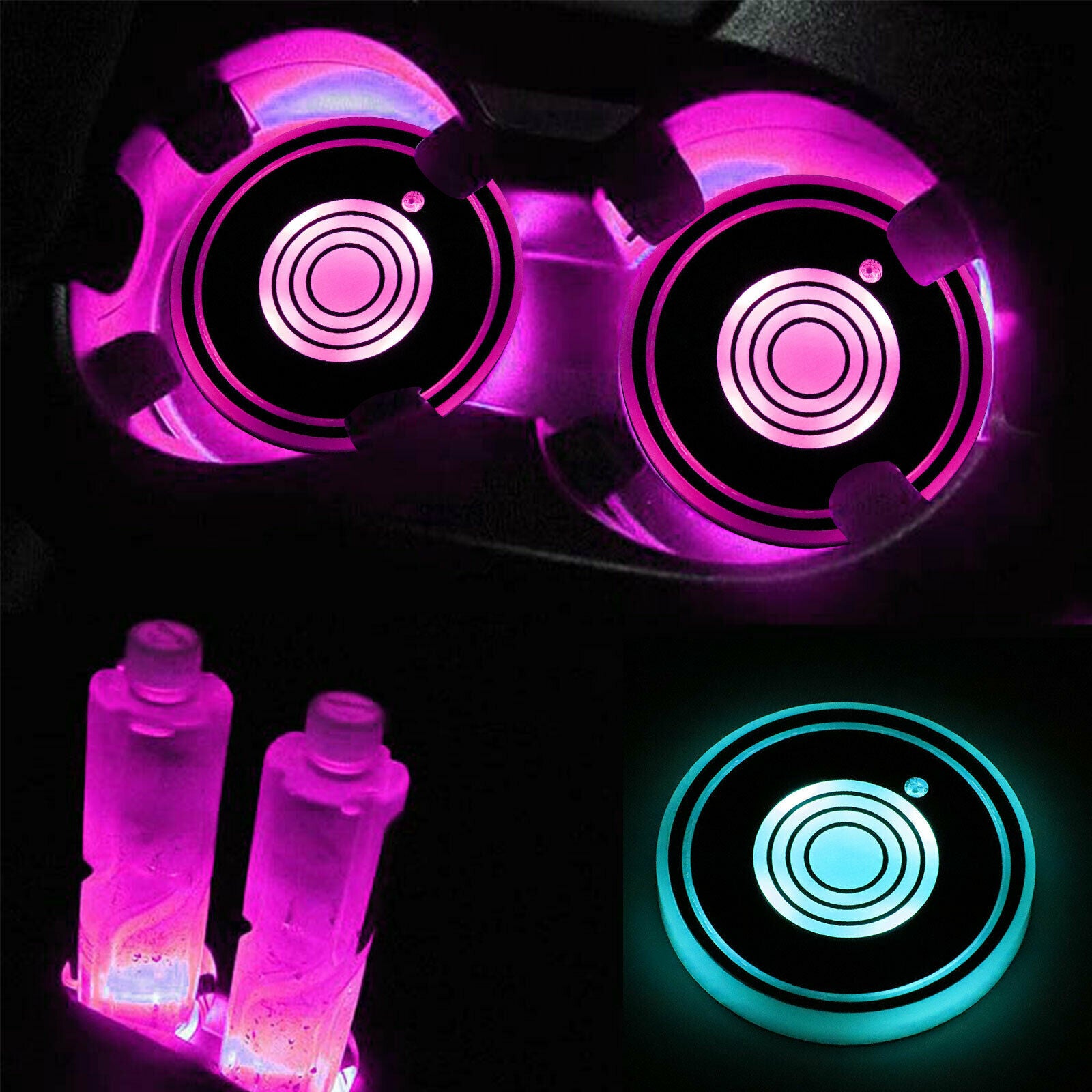 Charging Car Led Cup